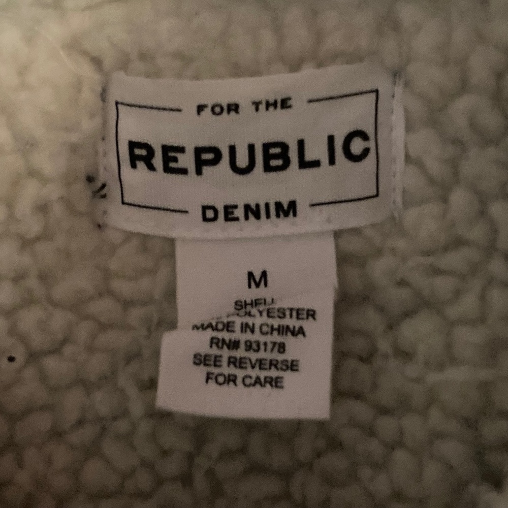 For the Republic Jean Jacket